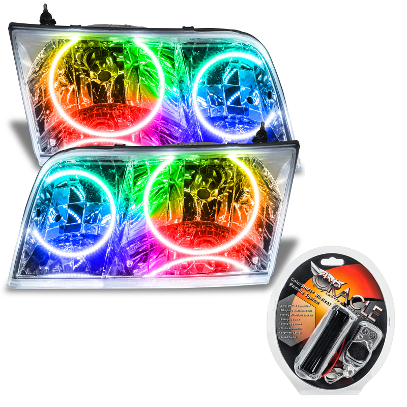 Picture of Oracle 98-11 Ford Crown Victoria SMD HL - Chrome - Halogen - ColorSHIFT