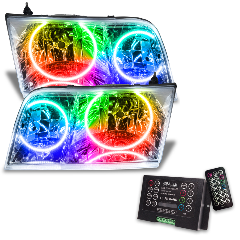 Picture of Oracle 98-11 Ford Crown Victoria SMD HL - Chrome - Halogen - ColorSHIFT w/ 2.0 Controller