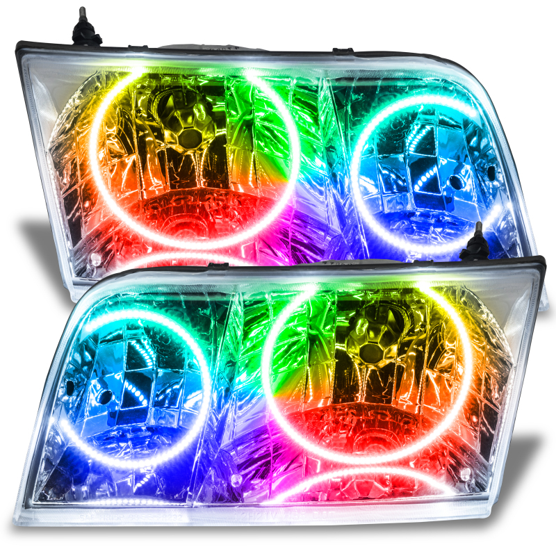 Picture of Oracle 98-11 Ford Crown Victoria SMD HL - Chrome - Halogen - ColorSHIFT w/o Controller