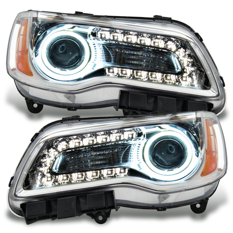 Picture of Oracle 11-14 Chrysler 300C SMD HL - Chrome - NON HID - White