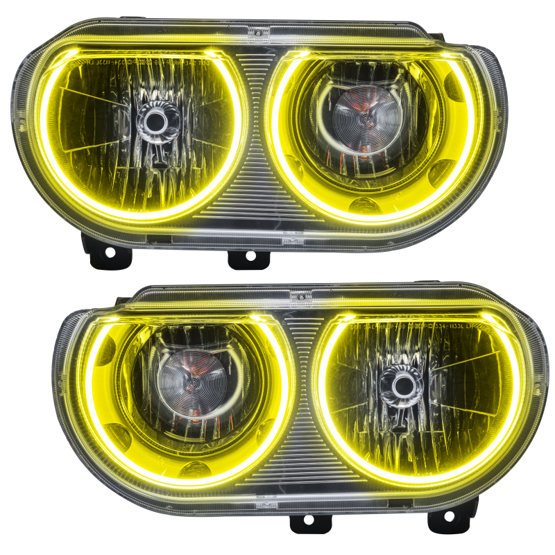 Picture of Oracle 08-14 Dodge Challenger SMD HL (Non-HID) - ColorSHIFT w/ BC1 Controller