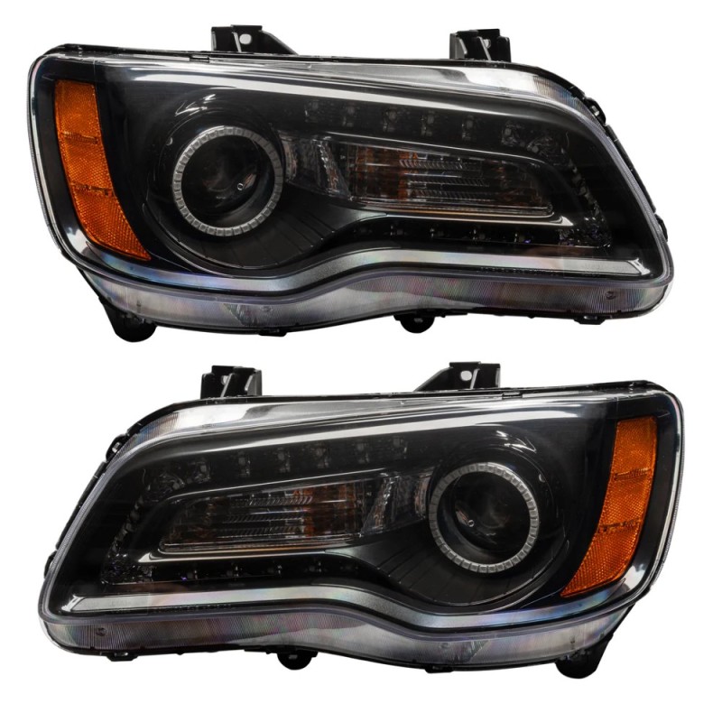 Picture of Oracle 11-14 Chrysler 300C SMD HL - Black - NON HID - DRL - w/ BC1 Controller