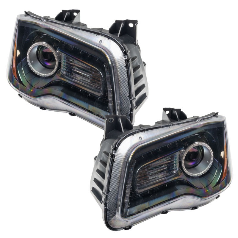 Picture of Oracle 11-14 Chrysler 300C SMD HL - Black - NON HID - ColorSHIFT w/ Simple Controller
