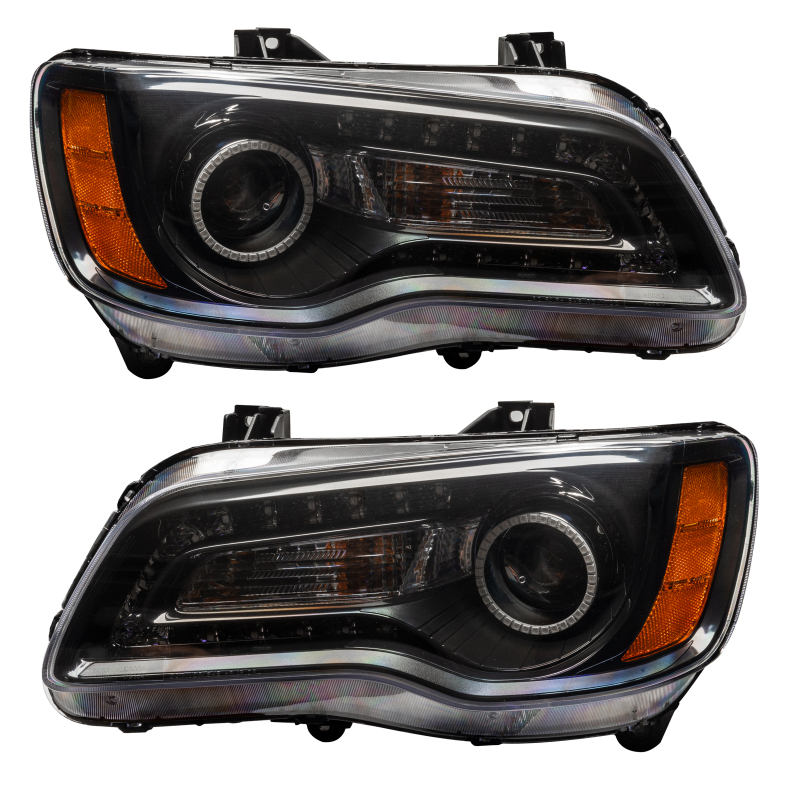 Picture of Oracle 11-14 Chrysler 300C SMD HL Black - NON HID - DRL - w/ Simple Controller