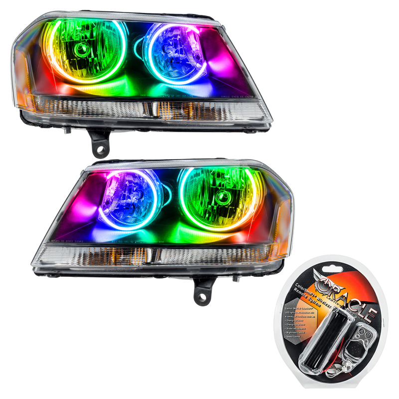 Picture of Oracle 08-14 Dodge Avenger RT SMD HL - Black - ColorSHIFT