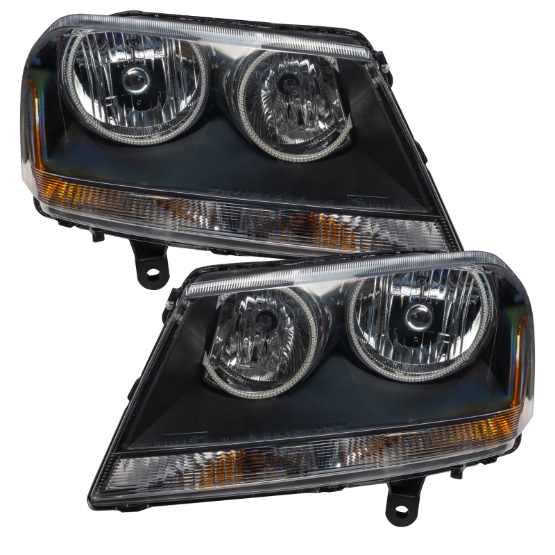 Picture of Oracle 08-14 Dodge Avenger RT SMD HL - Black - ColorSHIFT w/ Simple Controller