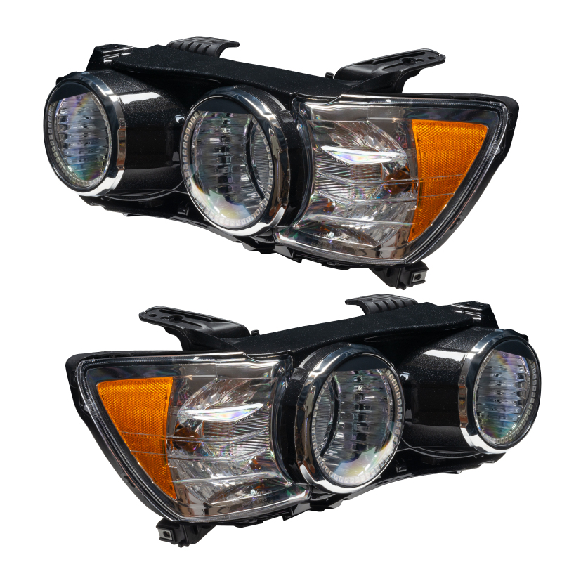 Picture of Oracle 12-15 Chevrolet Sonic Pre-Assembled SMD Headlights - White