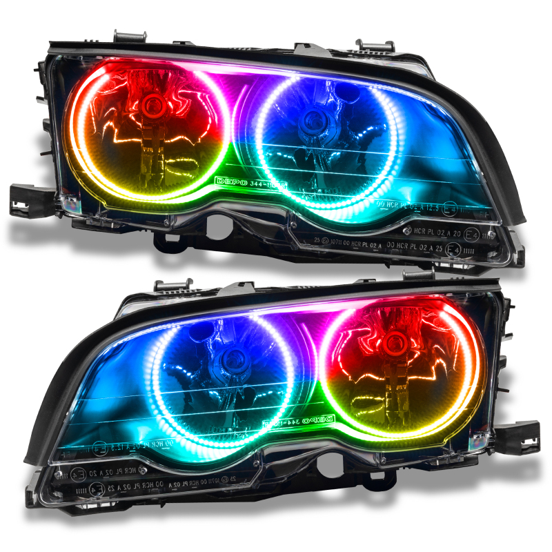 Picture of Oracle 99-01 BMW 3 Series Coupe HL - (Halogen) - ColorSHIFT w/o Controller