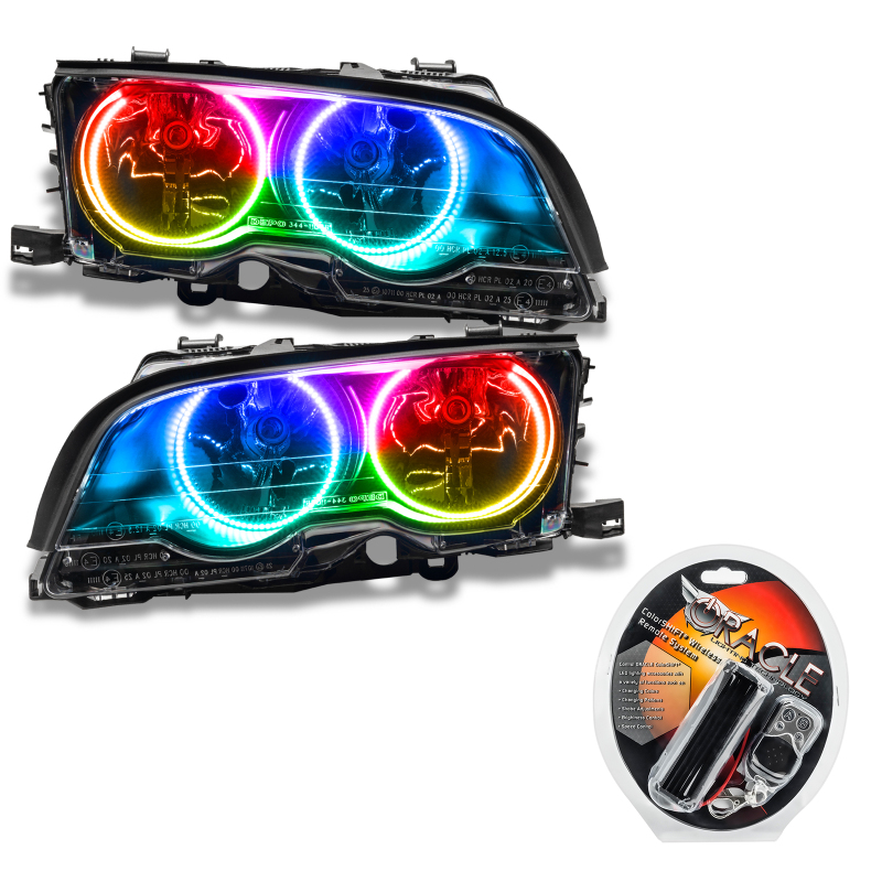 Picture of Oracle 99-01 BMW 3 Series Coupe HL - (Halogen) - ColorSHIFT