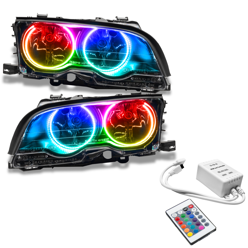 Picture of Oracle 99-01 BMW 3 Series Coupe HL - (Halogen) - ColorSHIFT w/ Simple Controller