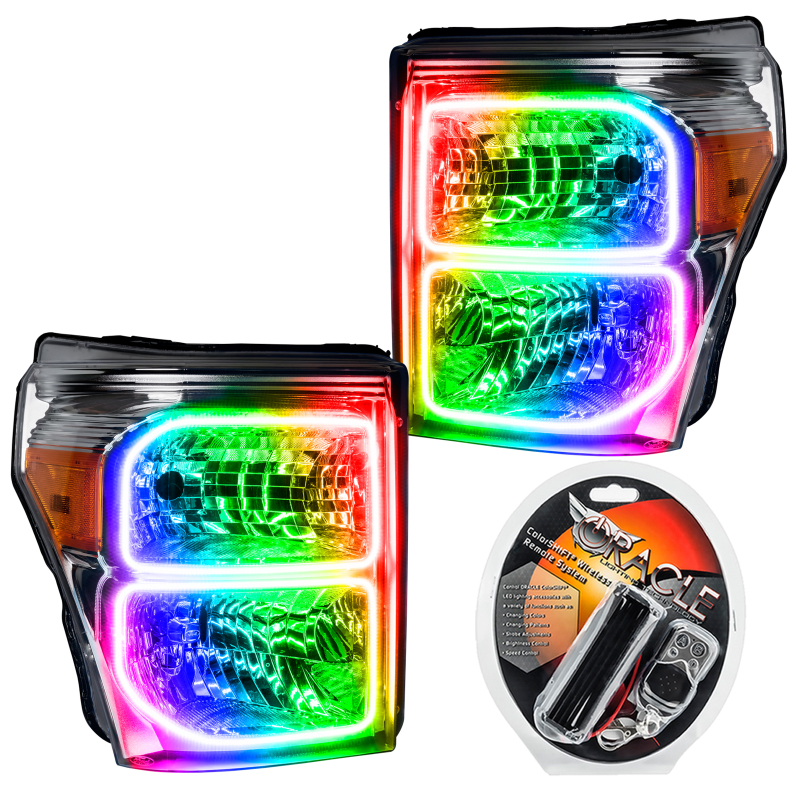 Picture of Oracle 11-16 Ford F250/350 LED HL - ColorSHIFT