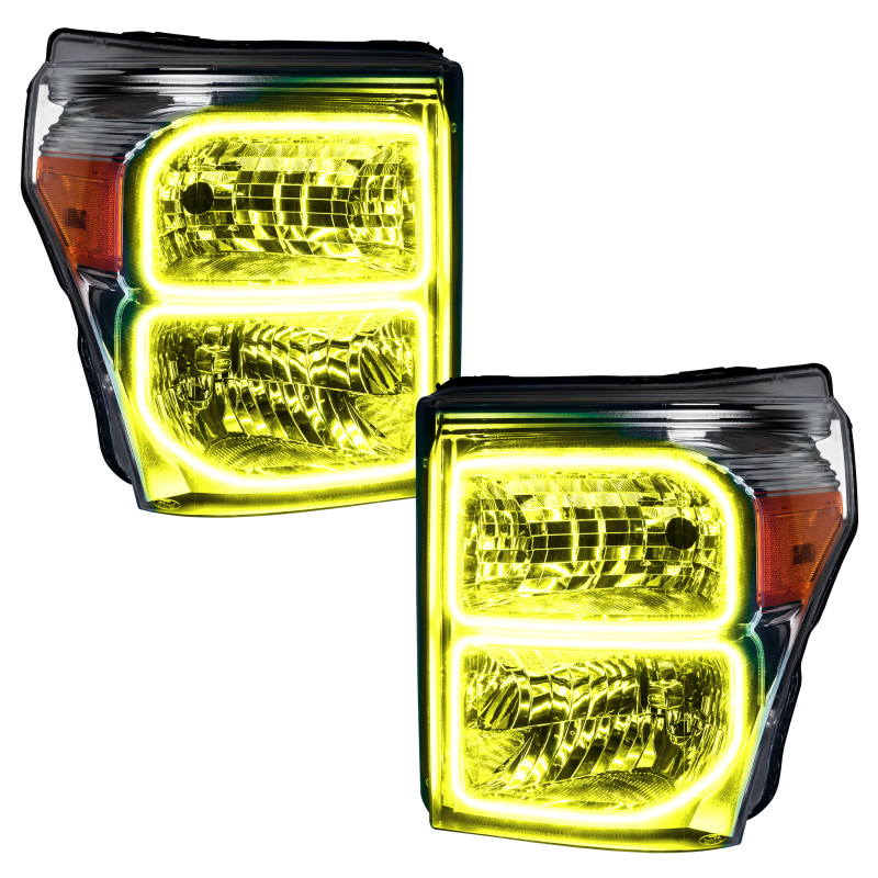 Picture of Oracle 11-16 Ford F250/350 LED HL - ColorSHIFT w/ 2.0 Controller