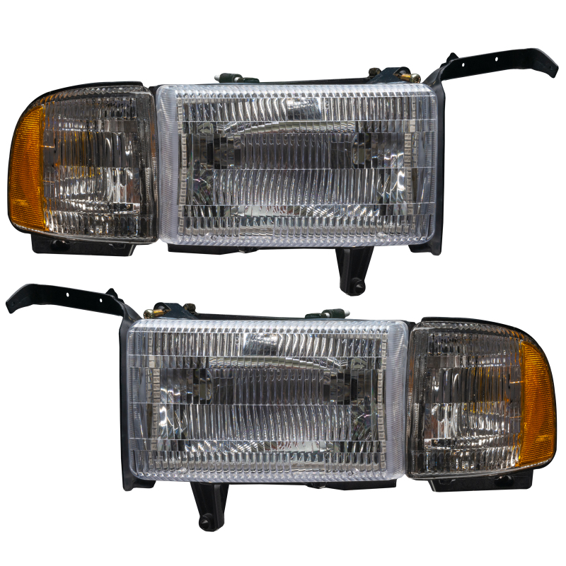 Picture of Oracle 94-02 Dodge Ram Pre-Assembled Halo Headlights - White