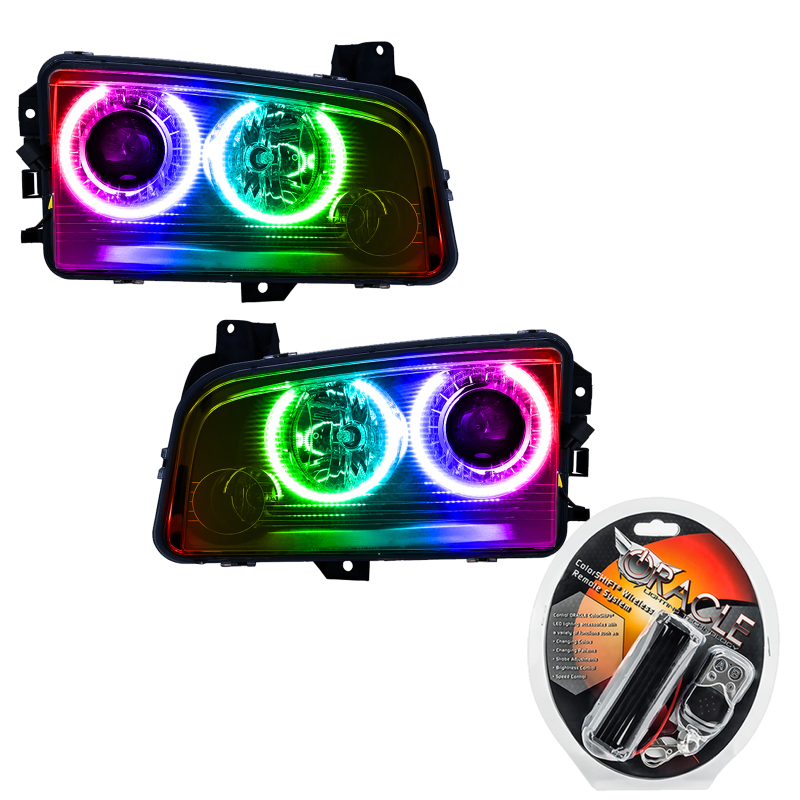 Picture of Oracle 08-10 Dodge Charger SMD HL (HID) - ColorSHIFT