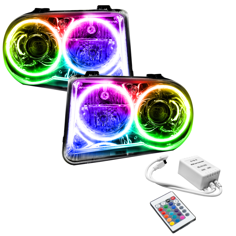 Picture of Oracle 05-10 Chrysler 300C V8 SMD HL - HID - NO BULBS - ColorSHIFT w/ Simple Controller