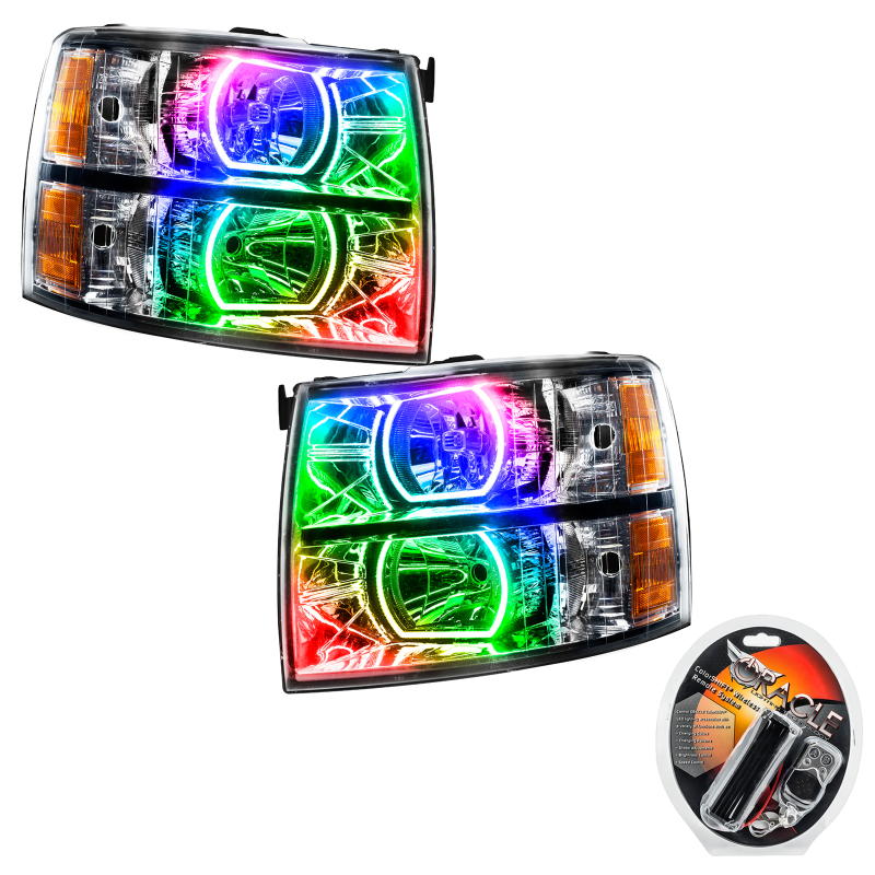Picture of Oracle 07-13 Chevrolet Silverado SMD HL - Square Style - ColorSHIFT