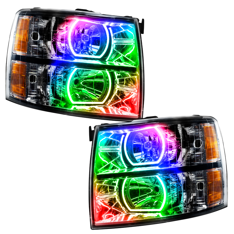 Picture of Oracle 07-13 Chevrolet Silverado SMD HL - Black - Square Style - w/o Controller