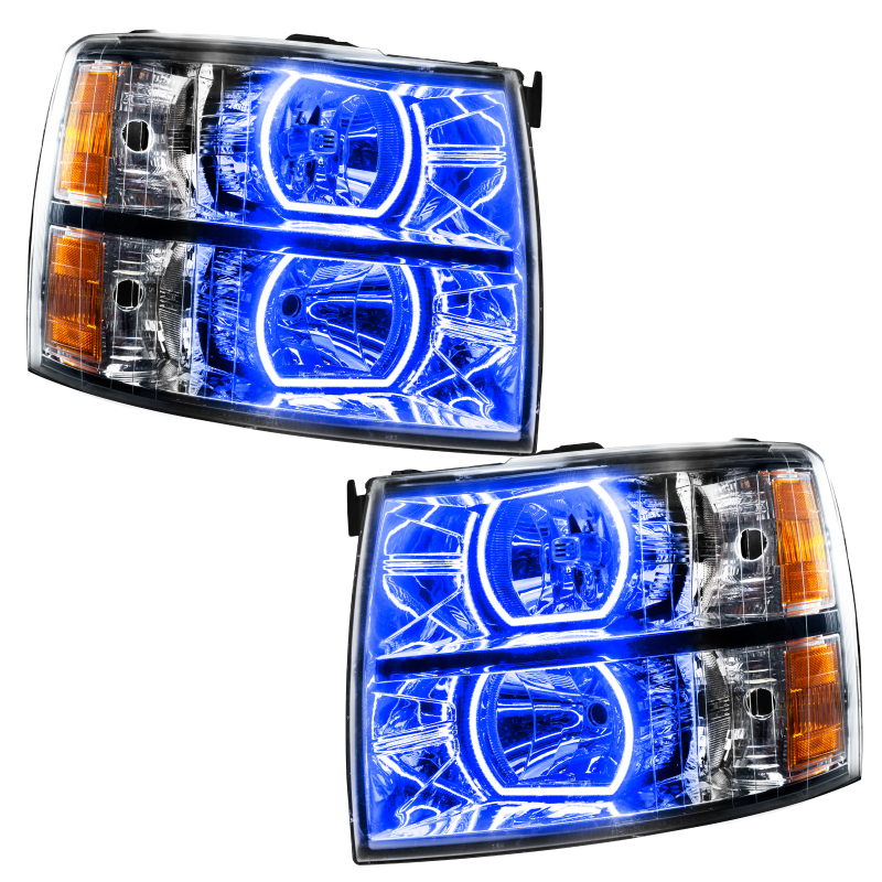 Picture of Oracle 07-13 Chevrolet Silverado SMD HL - Square Style - ColorSHIFT w/ 2.0 Controller