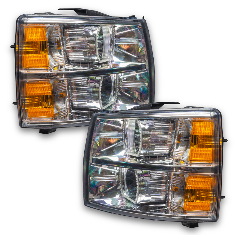 Picture of Oracle 07-13 Chevrolet Silverado SMD HL - Square Style - ColorSHIFT w/o Controller