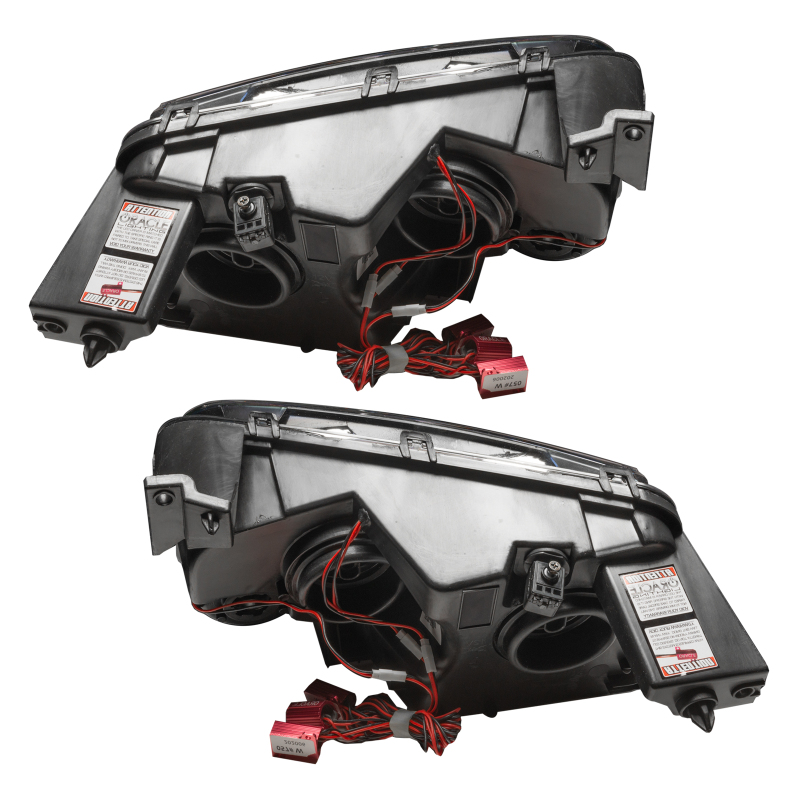 Picture of Oracle 05-10 Dodge Charger SMD HL (Non-HID) - Triple Halo - White