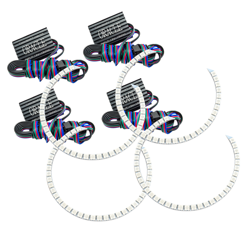 Picture of Oracle 12-13 BMW 3/328 Halo Kit - ColorSHIFT w/o Controller