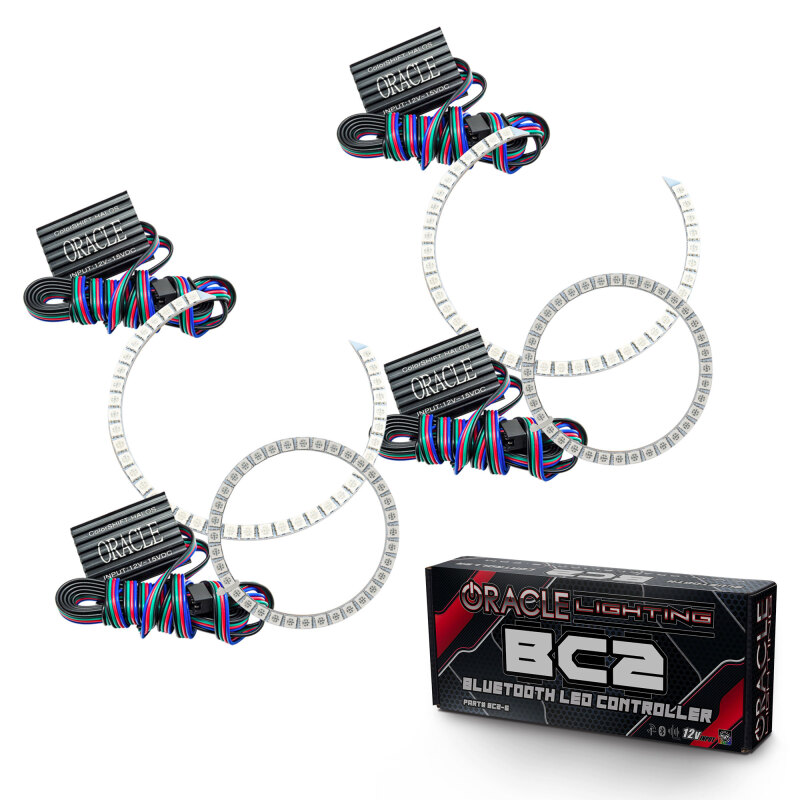Picture of Oracle Nissan Altima Sedan 10-12 Halo Kit - ColorSHIFT w/ BC1 Controller