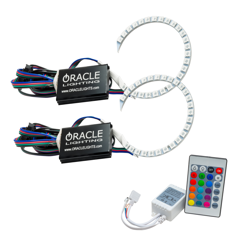 Picture of Oracle Dodge Charger 15-21 Projector Halo Kit - ColorSHIFT w/ Simple Controller