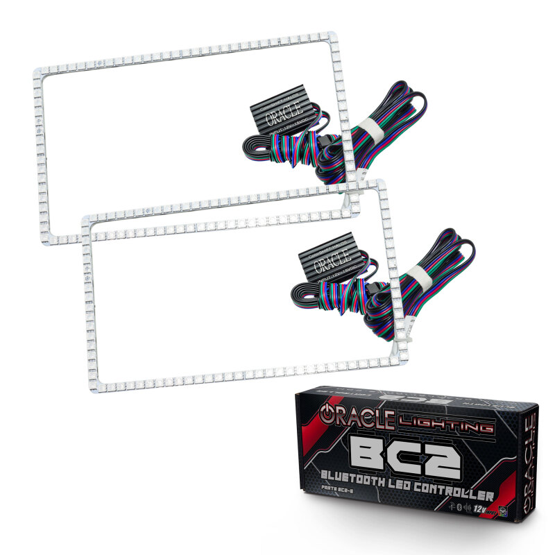 Picture of Oracle Dodge Ram 94-01 Halo Kit - ColorSHIFT w/ BC1 Controller