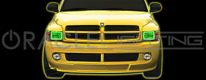 Picture of Oracle Dodge Ram 94-01 Halo Kit - ColorSHIFT w/ Simple Controller