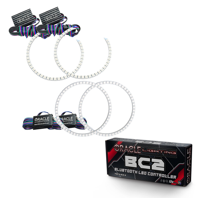 Picture of Oracle Chevrolet Trail Blazer 02-09 Halo Kit - ColorSHIFT w/ BC1 Controller