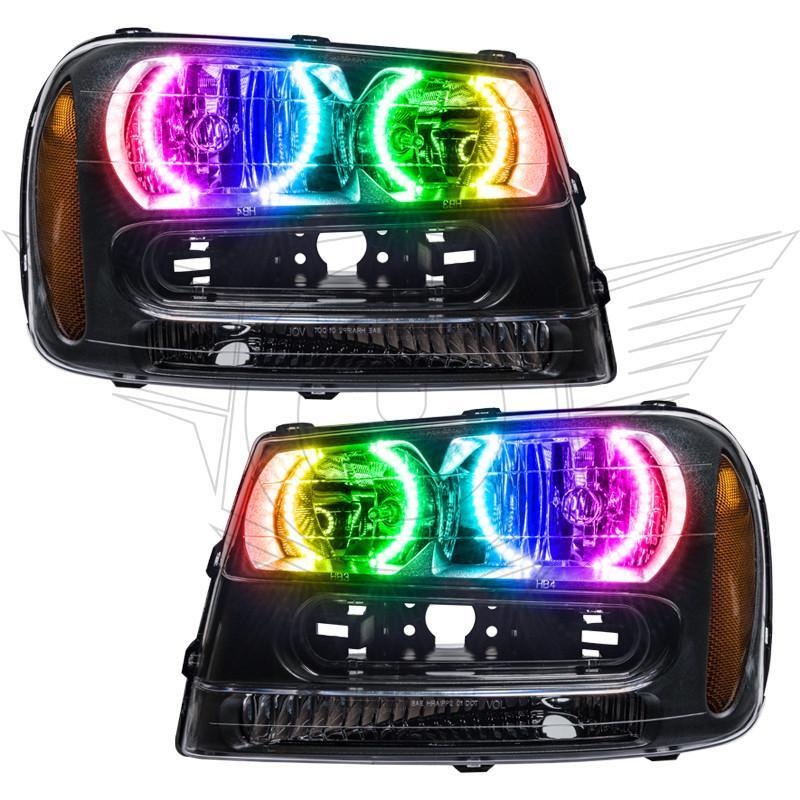 Picture of Oracle Chevrolet Trail Blazer 02-09 Halo Kit - ColorSHIFT