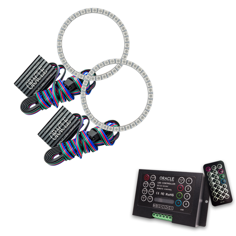 Picture of Oracle Toyota 4-Runner 14-18 Halo Kit - ColorSHIFT w/ 2.0 Controller