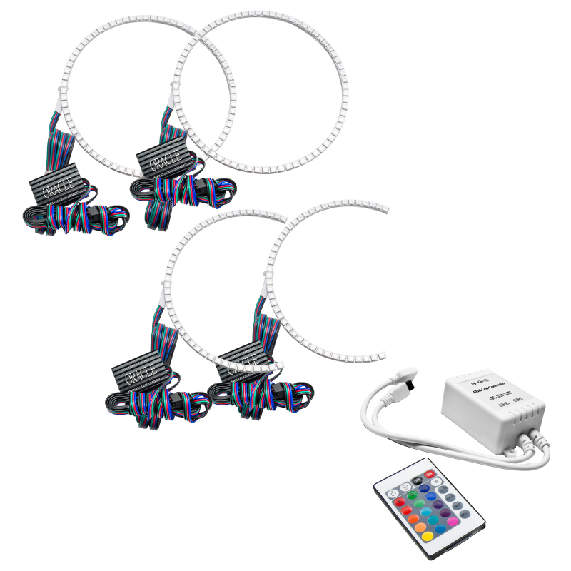 Picture of Oracle Dodge Dakota 05-07 Halo Kit - ColorSHIFT w/ Simple Controller