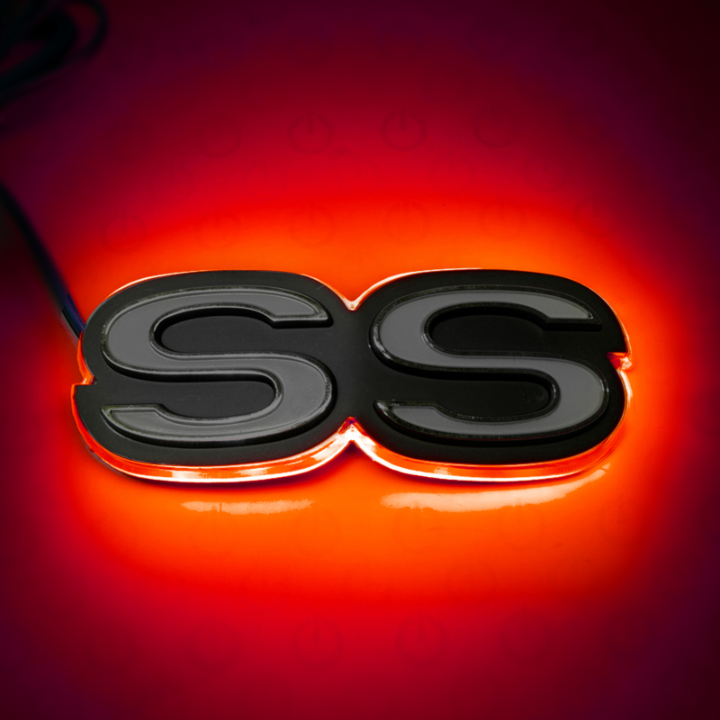 Picture of Oracle Chevrolet Camaro SS Illuminated Emblem - Red
