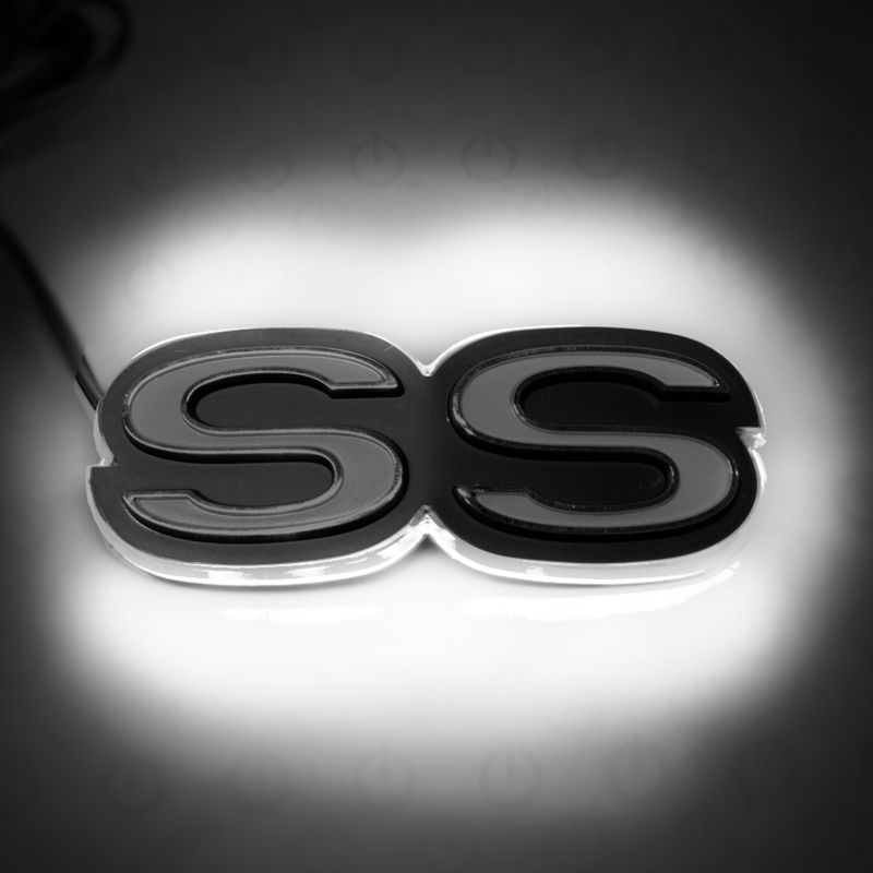 Picture of Oracle Chevrolet Camaro SS Illuminated Emblem - White