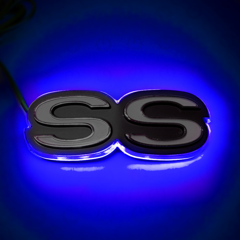 Picture of Oracle Chevrolet Camaro SS Illuminated Emblem - Blue