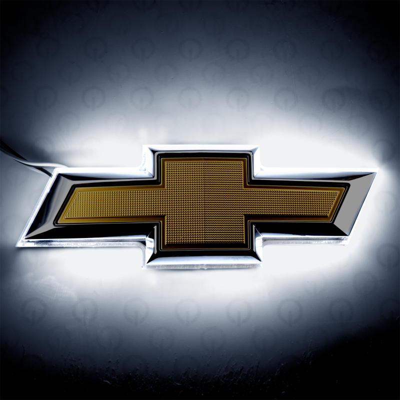 Picture of Oracle 14-15 Chevrolet Camaro Illuminated Bowtie - Dual Intensity - White