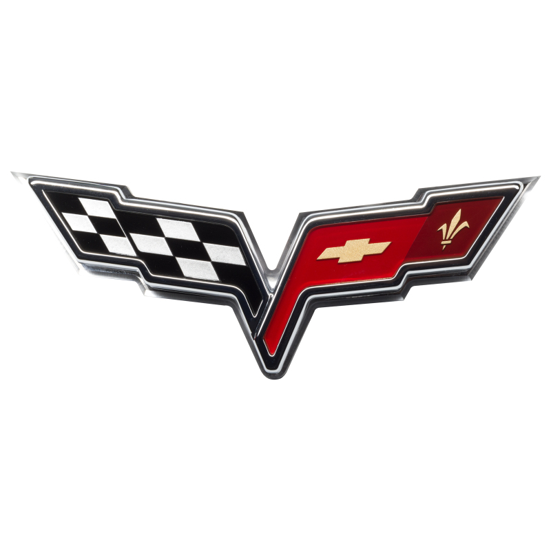 Picture of Oracle Chevrolet Corvette C6 Illuminated Emblem - Dual Intensity - Aqua