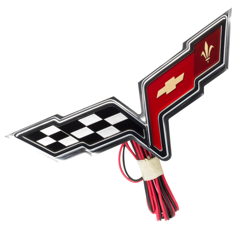 Picture of Oracle Chevrolet Corvette C6 Illuminated Emblem - Pink