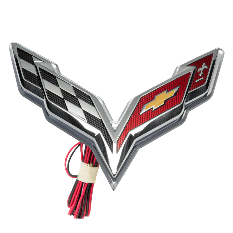 Picture of Oracle Corvette C7 Rear Illuminated Emblem - Dual Intensity - Amber