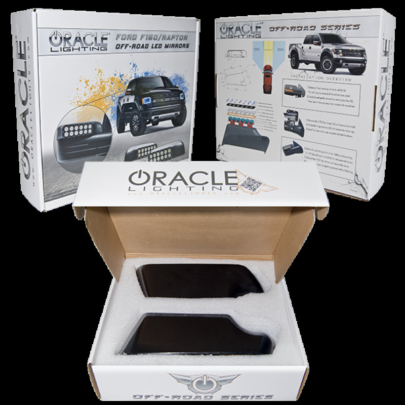 Picture of Oracle 09-14 Ford F150/Raptor Off-Road Mirrors - 6000K