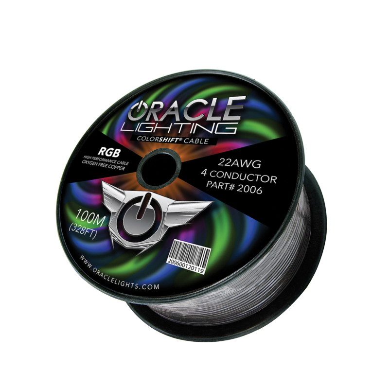 Picture of Oracle 22AWG 4 Conductor RGB Installation Wire 100M (328ft) Spool - RGB