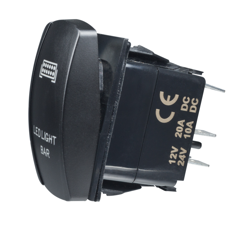 Picture of Oracle LED Light Bar Deluxe Rocker Switch - Black