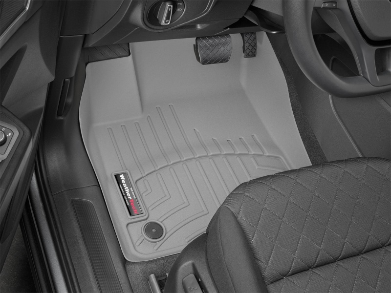 Picture of WeatherTech WT FloorLiner-Front-Grey Floor Mats - 4615501