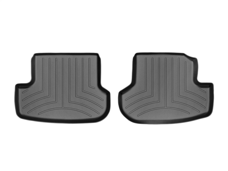 Picture of WeatherTech WT FloorLiner-Rear-Blk Floor Mats - 443384