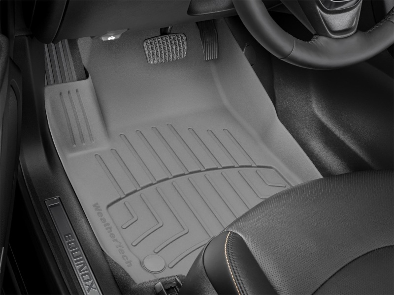 Picture of WeatherTech WT 3D FloorMat-Front-Grey Floor Mats - 4611761IM
