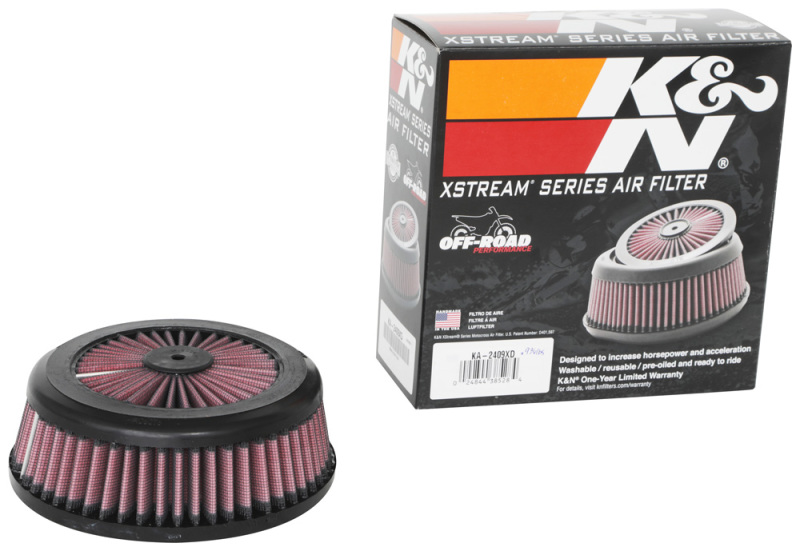 Picture of K&N Engineering KN Motorcycle Direct Fit Air Filters - KA-2409XD