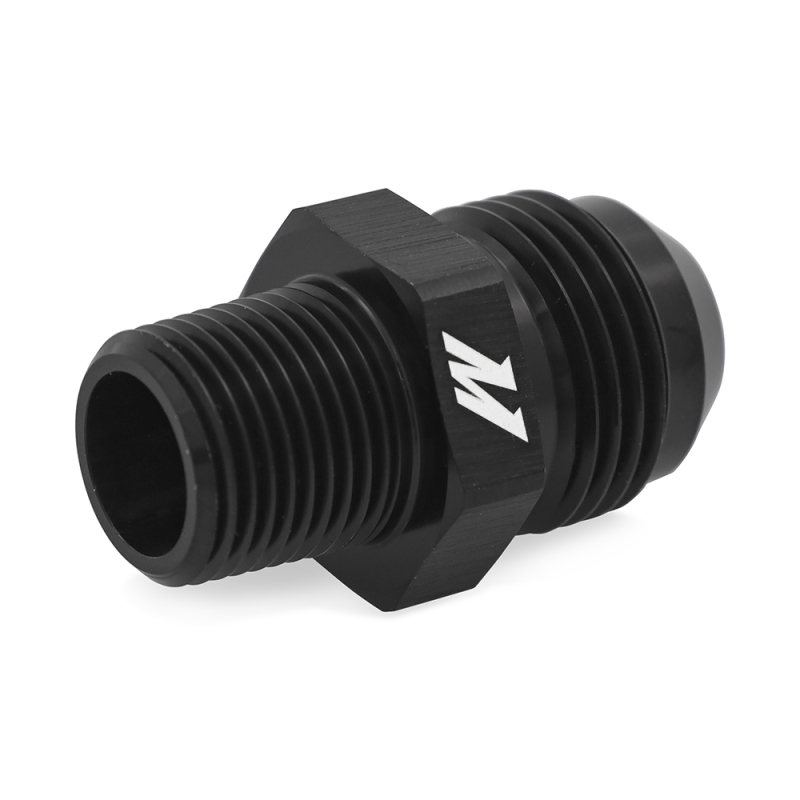 Picture of Mishimoto Aluminum -8AN to 1/4 NPT Fitting - Black