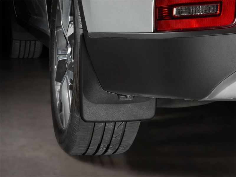 Picture of WeatherTech 2020+ Hyundai Palisade No Drill Mudflaps - Black