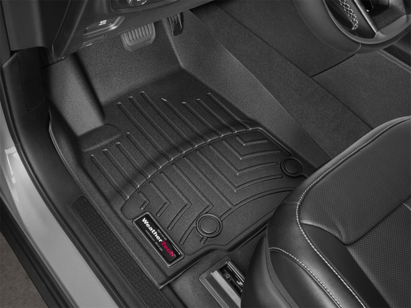 Picture of WeatherTech WT FloorLiner-Front-Blk Floor Mats - 4416961